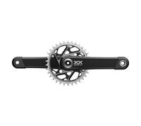 Guarnitura SRAM XXSL Eagle DUB 175mm 34T DM Nera, Carbonio, 12 Velocità, Fattore Q 174mm, Linea Catena 55mm, Senza Movimento Cen