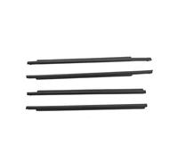 Guarnizione 4 Pezzi Di Guarnizione In Gomma Nera Per Finestrino Laterale Auto Modanatura Per Toyota Per Prius 2004-2015 Guarnizione Porta(2004-2009)