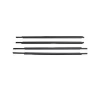 Guarnizione 4 Pezzi Di Modanatura Per Finestrini Per Toyota Per Prius 2004-2009 Guarnizione In Gomma Per Finestrini Laterali Cinghia Impermeabile 75710-47010 Guarnizione Porta