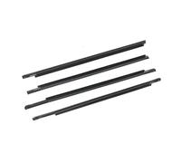 Guarnizione 4 Pezzi Di Modanatura Per Guarnizione In Vetro Laterale Per Auto Nera Per Toyota Per Prius 2004-2015 Guarnizione In Gomma(2004-2009)
