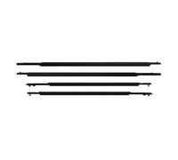 Guarnizione 4 Pezzi Di Modanatura Per Guarnizione In Vetro Laterale Per Auto Nera Per Toyota Per Prius 2004-2015 Guarnizione Porta(2010-2015)