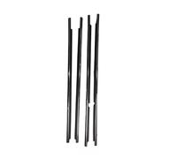 Guarnizione 4 Pezzi Per Toyota Per Land Per Cruiser LC100 Series 1998-2007 Guarnizione In Gomma Finestrino Esterno Guarnizione Per Porta Modanatura Per Cintura Guarnizione Porta Auto