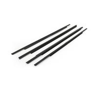 Guarnizione 4 Pezzi/set Guarnizione Per Finestrino Auto, Guarnizione Per Modanatura Porta Laterale Per Mitsubishi Per Outlander 2013-2018 Auto Strisce Di Protezione(Nero)