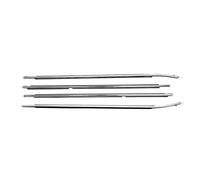Guarnizione 4 Pezzi/set Guarnizioni In Gomma Impermeabili Per Finestrini E Porte Auto Per Toyota Per Camry 2006-2011/2012-2014 Guarnizioni Per Finestre(2012-2014)