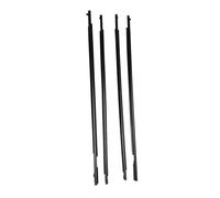 Guarnizione 4 Pezzi/set Per Toyota Per Wish 2010-2016 Strisce Di Tenuta Per Finestrini In Gomma Nera, Strisce Decorative Guarnizione In Gomma