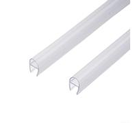 Guarnizione a D per porta della doccia da 1 m, striscia a bolle in PVC per prevenire efficacemente l'ingresso di acqua e la pulizia (8 mm)