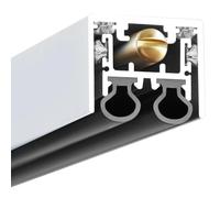 Guarnizione a Doppia Automatica Porta, Paraspifferi Sottoporta a Incasso | Para-Spifferi Sotto-Porta a Discesa in Alluminio, Guarnizione a Pavimento Abbassabile per Porte - Insonorizzante(26"/66cm)