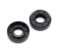 Guarnizione a doppio labbro, Paraolio a doppio labbro ID 11 mm 2 pezzi Dimensioni multiple Nitrile NBR Acciaio Radiale TC(11x25x9 2pcs)