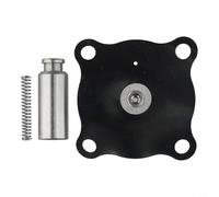 Guarnizione a membrana elettrovalvola elettronica 1/2" 3/4" gomma robusta nylon nero impermeabile per irrigazione sanitaria industriale con nucleo in ferro