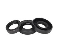 Guarnizione a molla con labbro scanalato in gomma nitrilica nera NBR TC TG4 20/21/22 mm ID Guarnizione a scheletro radiale for albero(15PIECES 22X30X7_TC)