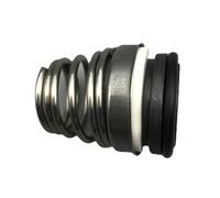 Guarnizione a molla per pompa dell'acqua Albero 10 11 12 13 14 15 16 17 18-50 mm Guarnizione meccanica per pompa dell'acqua con molla a bobina singola (SiC-SiC-FKM 155,16 mm)