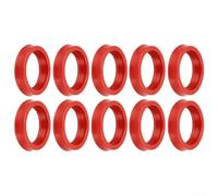 Guarnizione a prova di perdite per macchina da caffè per aeg per krups per siemens - anello di tenuta in silicone parte di ricambio per accessori per birra barista (10 pezzi)