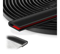 Guarnizione a U, 3 Meter x 3 mm Nastro Sigillante a Forma di U, Guarnizione in Gomma Autoadesiva, Profilo Gomma Protezione Bordi per Lamiera, per Sportelli di Auto, Angoli del Tavolo