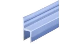 Guarnizione a U per box doccia, Strisce di tenuta for porte e finestre in gomma trasparente HFU a forma di angolo di varie dimensioni(H,4.0M-12MM)