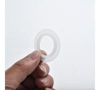 Guarnizione ad anello di ricambio in silicone per vasca da bagno e lavello, guarnizione per lavello, adatta per lavabi e fino a fissare i rifiuti, per lavabi che non trattengono l'acqua (43,5 x 28,5