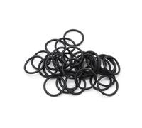 Guarnizione ad anello di tenuta 10/50 pezzi Spessore CS 2 mm OD 8~80 mm Distanziale in gomma nitrile butadiene Rondella resistente all'olio Forma rotonda(50pcs,OD 13MM ID 9MM_CS 2MM)