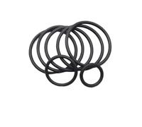 Guarnizione ad anello di tenuta NBR nera da 10/50 pezzi, diametro interno 2,65 mm, 5~150 mm(50pcs,ID 80MM_CS 2.65MM)