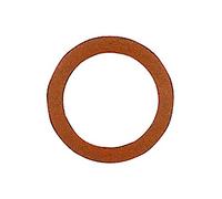 Guarnizione ad anello in fibra vulcanica, temperatura max. 75 °C, per filettatura G 3/8, rosso, duro, VPE 100 pezzi.