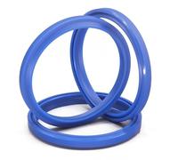 Guarnizione ad anello in polietilene tipo 3 pezzi for alberi stelo pistone, paraolio cilindro idraulico ID 10-160mm(20x28x4.5I6mm)