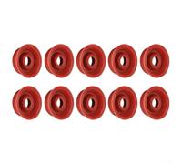 Guarnizione ad anello in silicone per macchina da caffè Krups completamente automatiche, per uso alimentare, resistenti al calore, per valvola di drenaggio, 1,25 cm (10 pezzi)