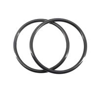 Guarnizione ad anello NBR, 5mmx78mmx88mm, guarnizione ad anello nera, 2 pezzi
