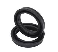 Guarnizione ad anello piatto con labbro scanalato U/Y in gomma NBR MYA da 20 pezzi(14x18x2.8mm)