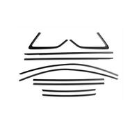 Guarnizione Ad in Gomma Per 2013-2020 A3 Hatchback Titanium Black Auto Esterno Finestra Trim Guarnizioni Tenuta Adesivo Striscia Copertura Nastro Guarnizione