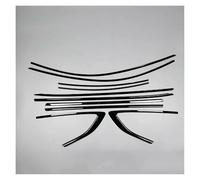 Guarnizione Ad in Gomma Per A5 Sportback Hatchback 2019-2023 2022 ABS Nero Lucido Esterno Finestra Modanatura Striscia Davanzale Copertura Laterale Trim 10 Pz