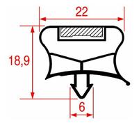 GUARNIZIONE AD INCASTRO 710X670 MM CODICE: 3786691