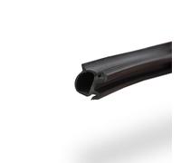 Guarnizione ad incastro per porte blindate Di.Bi., colore Nero (1 metro)
