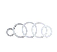 Guarnizione anello di tenuta in silicone bianco da 2,2 mm O-ring for isolamento hardware, 10 pezzi(OD 23mm)