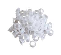 guarnizione anti-fuoco del rubinetto in silicone, 10 pcs Faucet Sealing Gasket For PPR Pipe Threaded Fittings 13x15x25mm Multicolor(Transparent,10PCS-13 * 15 * 25MM)