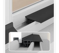Guarnizione antigoccia per Porte - Barriera Impermeabile autoadesiva per finestre Interne - Facile da installare, Ferma spifferi Impermeabili.