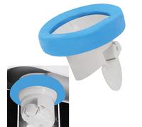 Guarnizione antiperdite flangia wc in gomma con valvola automatica e antiparassi