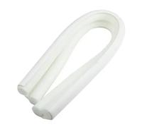 Guarnizione antivento, guarnizione antispiffero, guarnizione inferiore porta, doppia protezione, fermaporta, sigillante antipolvere, insonorizzante - BIANCO