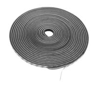 Guarnizione Autoadesiva, 9 mm(B) x 5mm(D) x 5M(L) - Guarnizione Porta Scorrevole Adesivo Antivento Antipolvere, Grigio