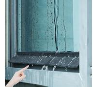 Guarnizione autoadesiva per finestre e Porte - Barriera Antipioggia per Interni ed Esterni, Striscia sigillante Impermeabile, Protezione efficiente dal Punto di Vista energetico Contro umidi