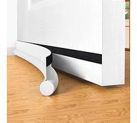Guarnizione autoadesiva per porte, paraspifferi per porte, 94 cm, blocca tira aria sotto la porta, isolabile, spazzola per porte, protezione meteorologica, insonorizzata, guarnizione inferiore per