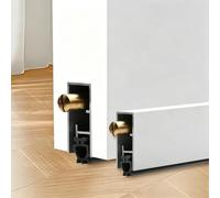 Guarnizione Automatica per Porta Guarnizione Automatica Sottoporta | Guarnizione a Ghigliottina Antipolvere, Guarnizione a Scomparsa, Previene L'usura del Pavimento