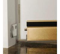 Guarnizione Automatica per Porta Guarnizione Automatica Sottoporta In Alluminio per Luce di 15 mm, Profilo a Discesa per Montaggio In Superficie, Paraspifferi e Isolante Acustico Sottoporta