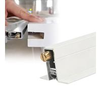 Guarnizione Automatica per Porta Guarnizione Automatica Sottoporta Incasso | Guarnizione a Ghigliottina a Scomparsa per Porta Della Camera da Letto, Altezza Regolabile, Isolamento Acustico