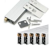 Guarnizione Automatica per Porta Guarnizione inferiore della porta automatica, Length 36 pollici | Spazzamento per porta a caduta automatica da incasso, ritaglio 1 5/16" x 19/32"
