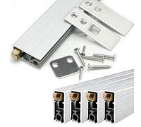 Guarnizione Automatica per Porta Guarnizione inferiore della porta automatica, Length 36 pollici | Spazzamento per porta a caduta automatica da incasso, ritaglio 1 5/16" x 19/32"