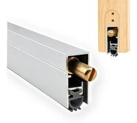 Guarnizione Automatica per Porta Guarnizione inferiore nascosta per porta automatica, lunghezza 36cm | Design a caduta automatica da incasso, alluminio, lunghezza personalizzata 11,8-59,1 pollici(1pc)