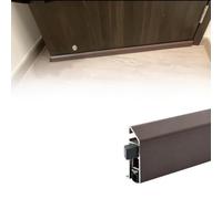 Guarnizione Automatica per Porta Sottoporta Automatico in Alluminio | Guarnizione Sottoporta a Discesa Automatica, Blocca il Rumore, Non Richiede Fresatura, Installazione Senza Attrezzi