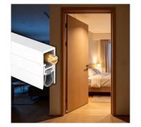Guarnizione Automatica Porta Camera, Senza Attrito Sul Pavimento | 70 80 90 100 Cm, Hotel Sala Conferenze Ufficio Studio, Riduzione Rumore, Blocco Spifferi, Altezza Regolabile 14 Mm
