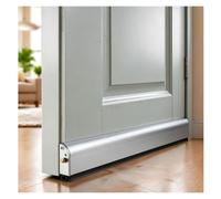 Guarnizione Automatica Sottoporta a Discesa, Paraspifferi | Blocca le perdite di aria fredda, luce, polvere e rumore, protezione dagli agenti atmosferici, blocca spifferi