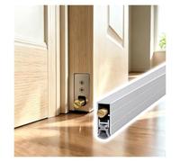 Guarnizione Automatica Sottoporta Professionale in Alluminio | Blocca spifferi insonorizzato per porte interne, progettazione di installazioni nascoste per hotel, uffici