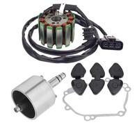 Guarnizione Bobina Statore Rotore Volano Generatore Moto Per YZF-R1 YZFR1 2004-2008 FZ8 FZ8N FZ8S FZ1 FZ1-N FZ1-S Statore Magnete Piastra Bobina