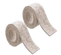 Guarnizione catalitica della camera di combustione, guarnizione catalitica per stufe a legna | Guarnizione catalitica espandibile,2 rotoli di guarnizione catalitica per camera di combustione